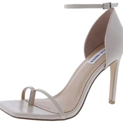 Electra Embossed Faux Leather Ankle Strap