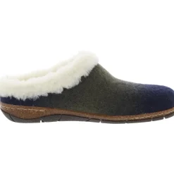 Elena Solid Faux Fur Slide Slippers