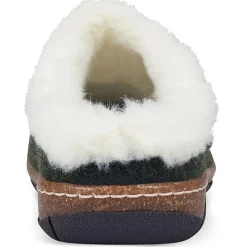 Elena Solid Faux Fur Slide Slippers