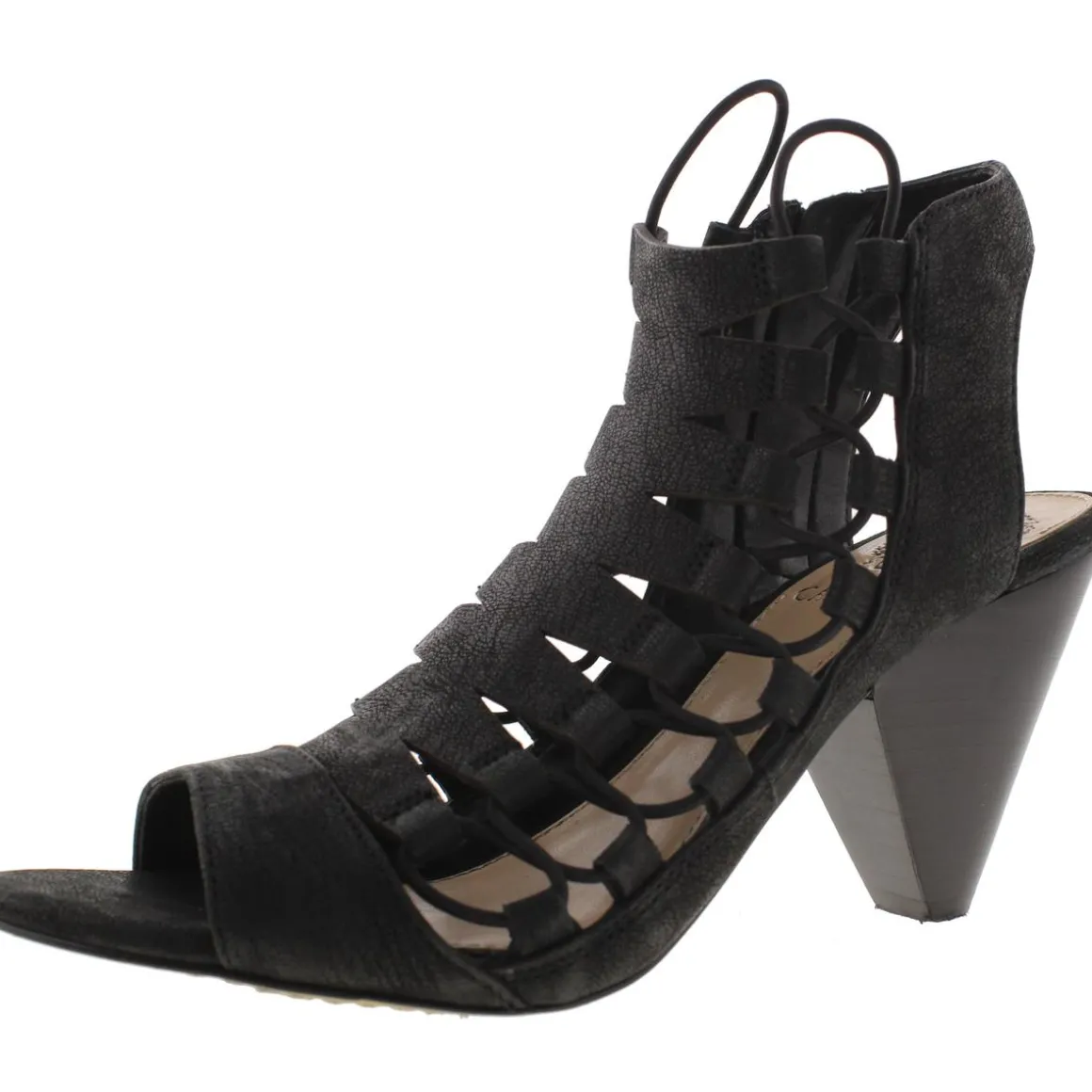 Eliaz Solid Caged Dress Sandals