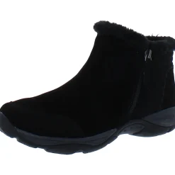 Elinot Suede Slip On Ankle Boots