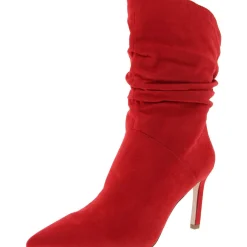 Elisti Pull On Stiletto Mid-Calf Boots