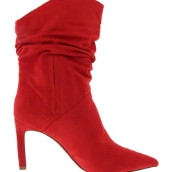 Elisti Pull On Stiletto Mid-Calf Boots
