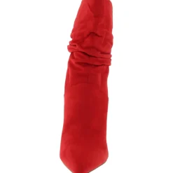 Elisti Pull On Stiletto Mid-Calf Boots