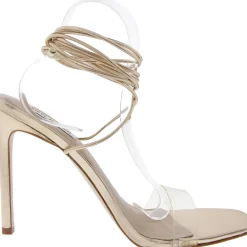 Eliza Metallic Leather Lace-Up