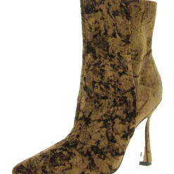 ELLA 2 Velvet Zipper Ankle Boots