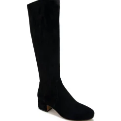 Ella Stretch Boot Leather Knee-High Boots