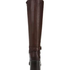 Elliot Leather Square Toe Knee-High Boots