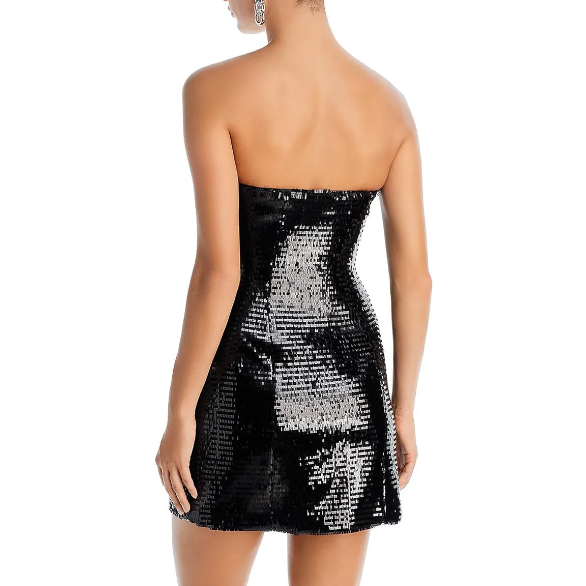 Elsie Sequin Fringe Cocktail And Party Dress