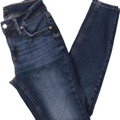 Elyse Dark Wash Mid Rise Skinny Pants