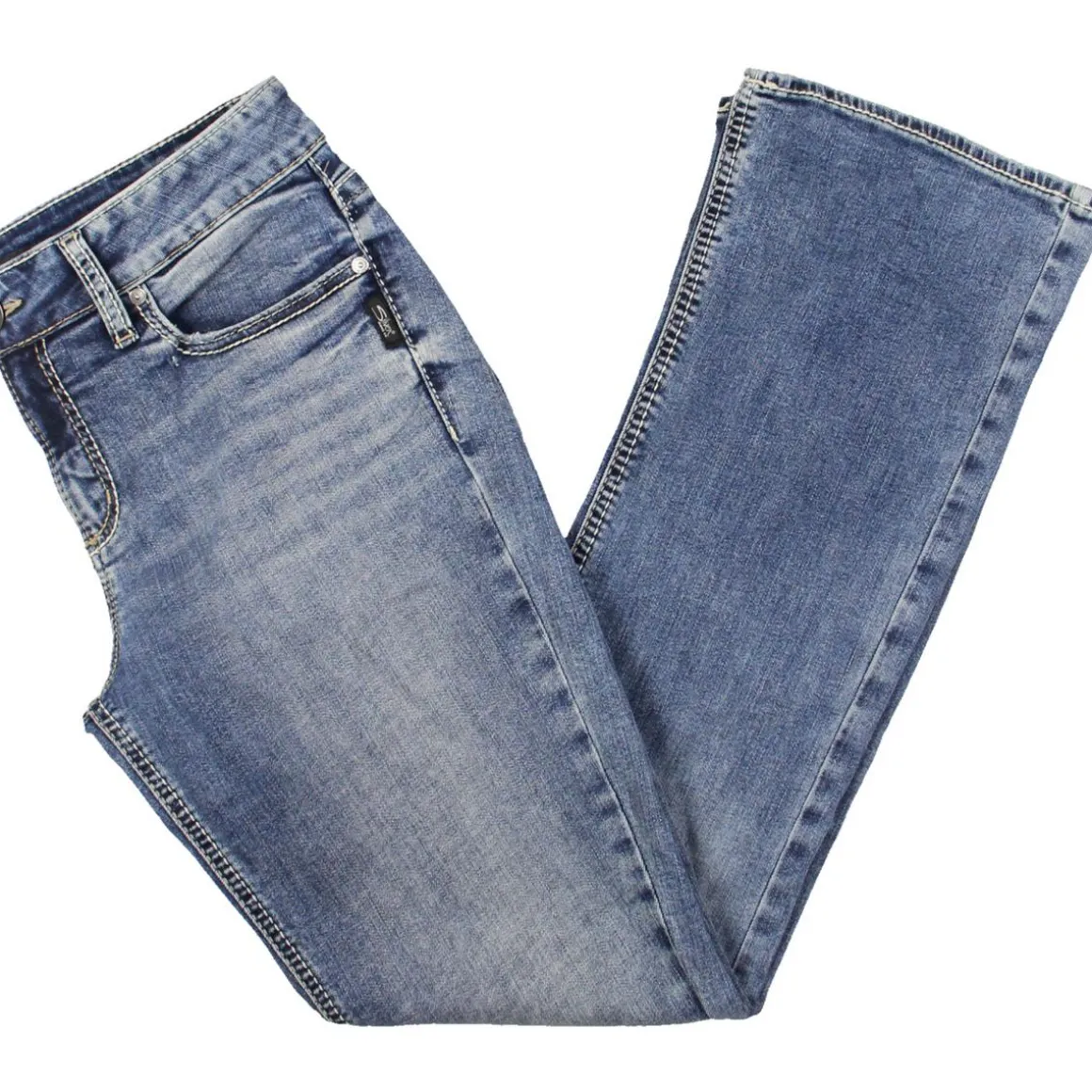 Elyse Mid-Rise Slim Bootcut Jeans