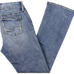 Elyse Mid-Rise Slim Bootcut Jeans