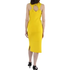 Embellished Knit Midi Dress