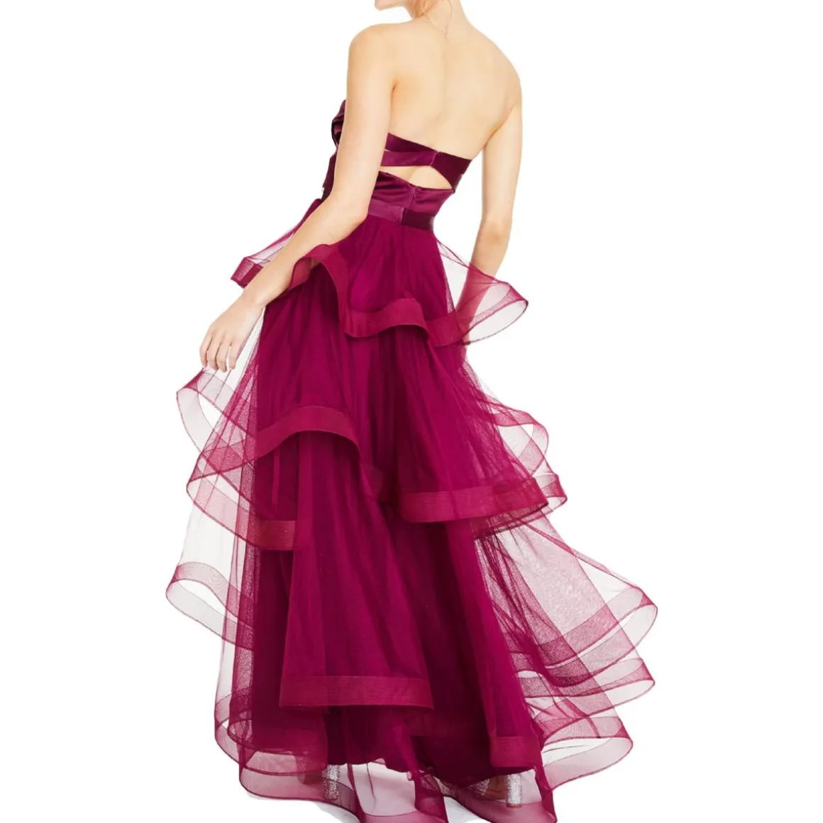 Embellished Maxi Evening Dress