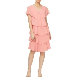 Embellished Midi Cocktail and Party Dress