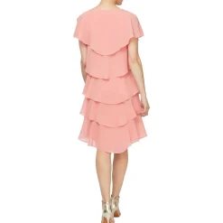 Embellished Midi Cocktail and Party Dress