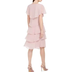 Embellished Midi Cocktail and Party Dress