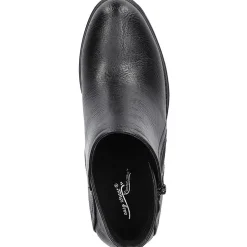 Embossed Faux Leather Booties