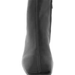 Embossed Leather Ankle Boots