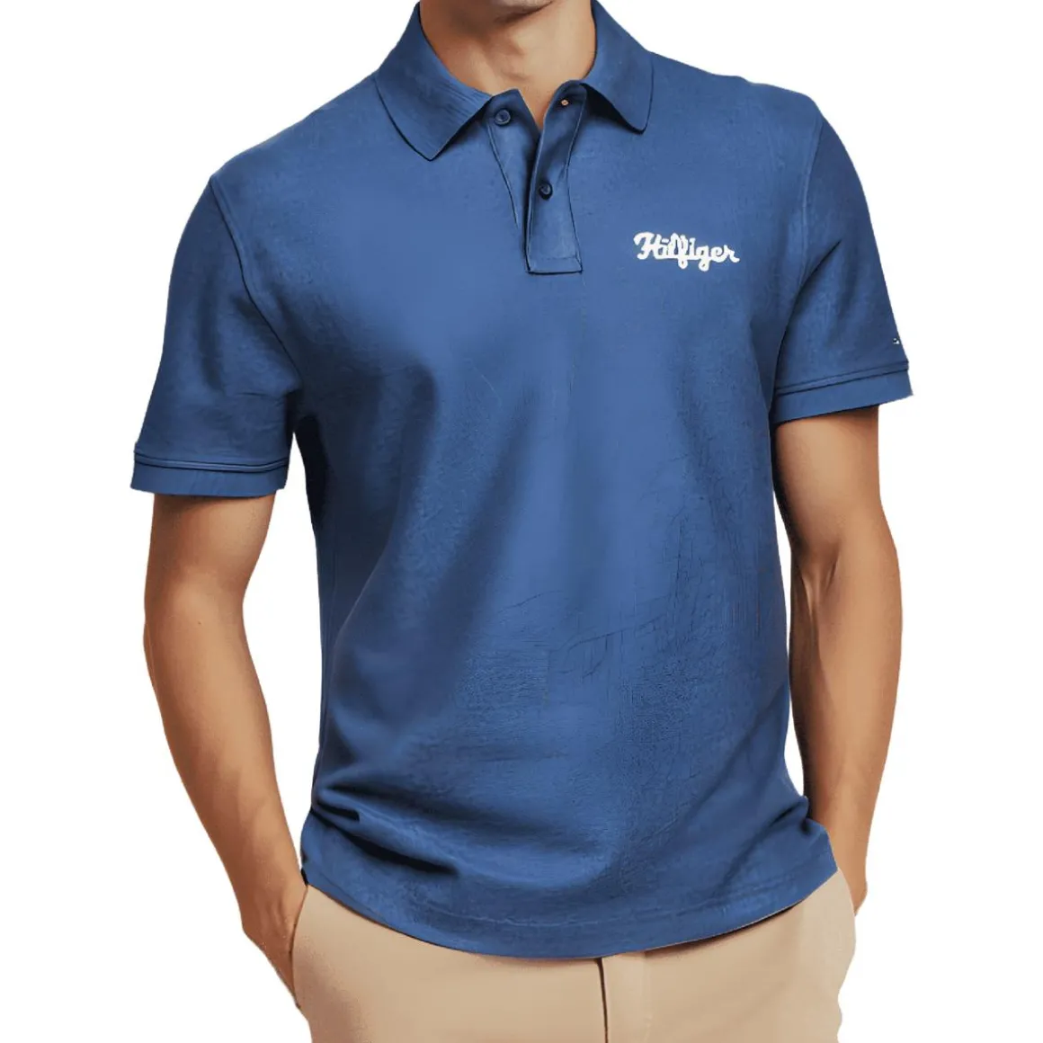 Embroidered Cotton Polo