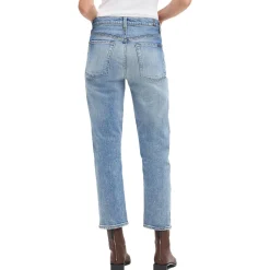 Embroidered Denim Slim Jeans