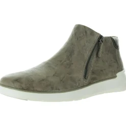 Emery Double Zipper Leather Shooties