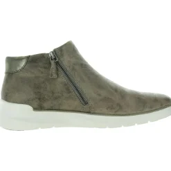 Emery Double Zipper Leather Shooties