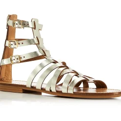 Emil Leather Strappy Gladiator Sandals