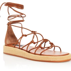 Emil Leather Strappy Gladiator Sandals