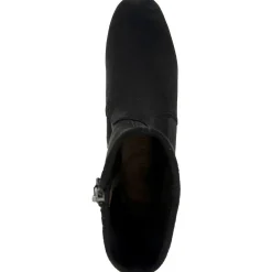 Emily Suede Block Heel Booties