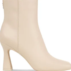 Emma Faux Leather Square Toe Ankle Boots