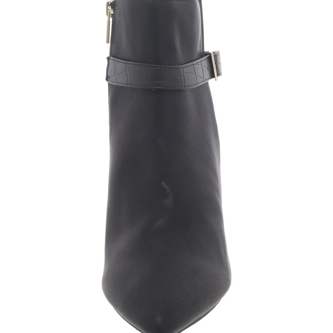 Emmie Faux Leather Wedge Boots