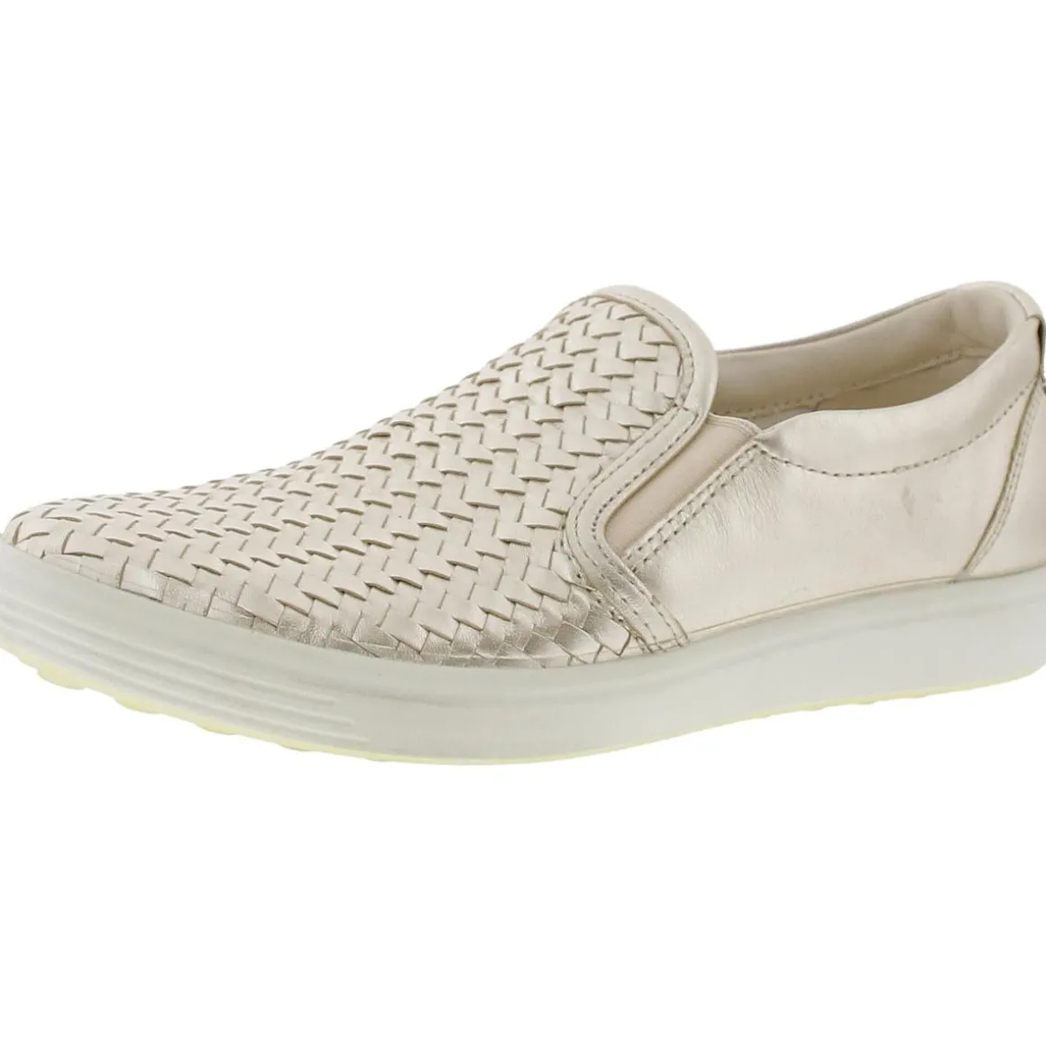 24111EO753 Criss-Cross Leather Casual And Fashion Sneakers