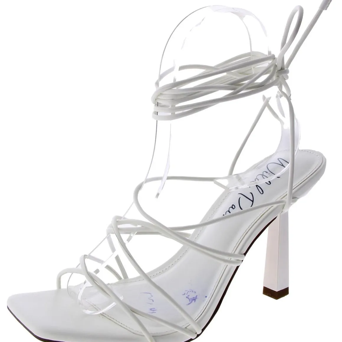 Eross Cushioned Footbed Strappy Heels