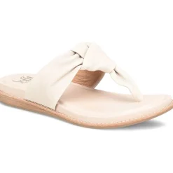 Essie Leather Slip on Thong Sandals