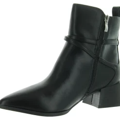 Estelle Pointed Toe Adjustable Ankle Boots