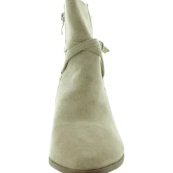 Estelle Pointed Toe Adjustable Ankle Boots