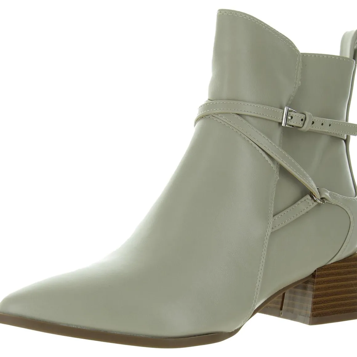 Estelle Pointed Toe Adjustable Ankle Boots