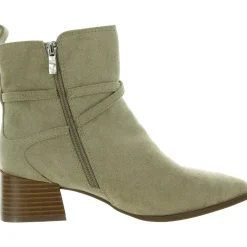 Estelle Pointed Toe Adjustable Ankle Boots