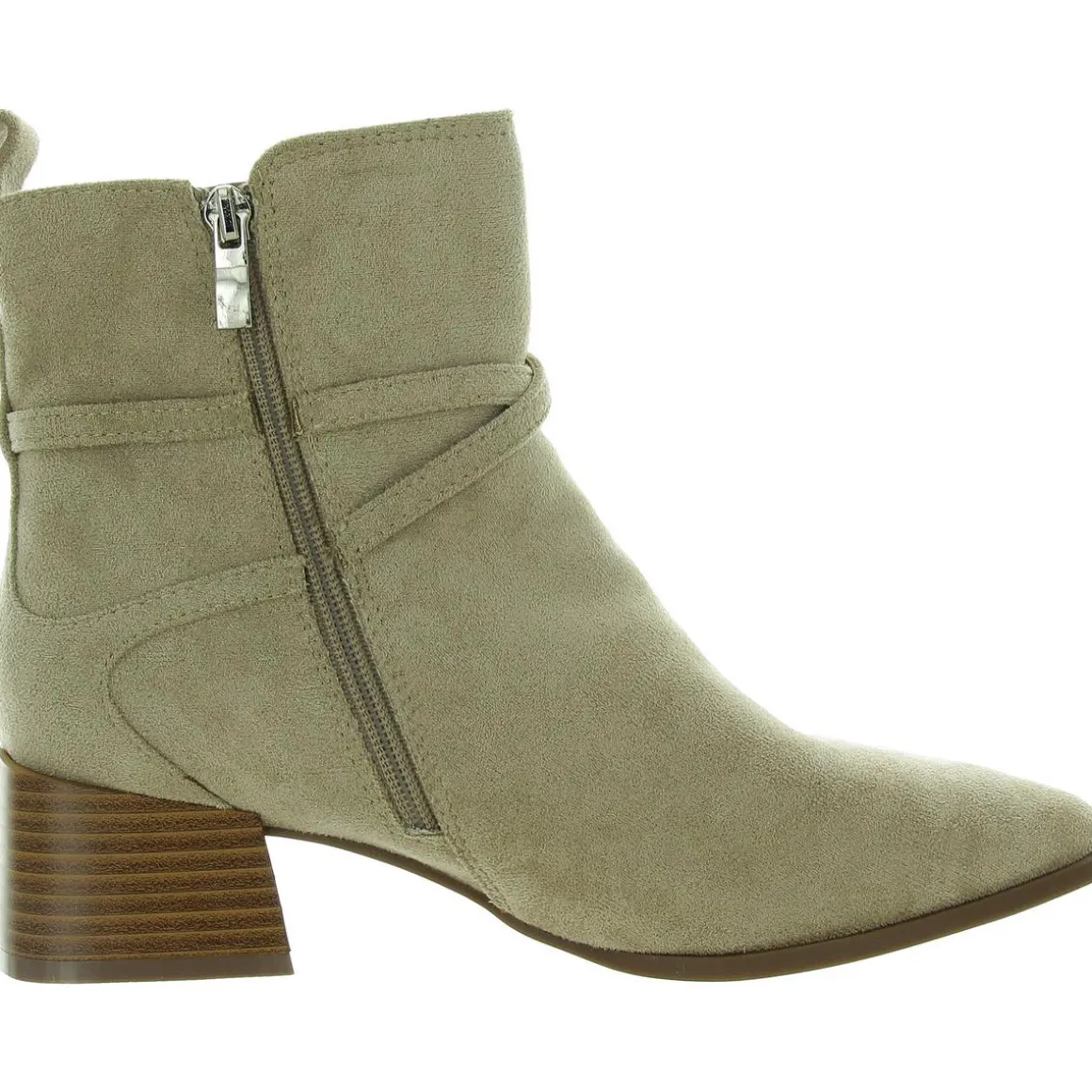 Estelle Pointed Toe Adjustable Ankle Boots