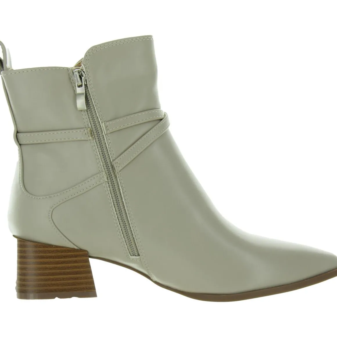 Estelle Pointed Toe Adjustable Ankle Boots