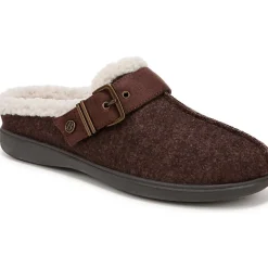Eternity Buckle Faux Fur Slide Slippers