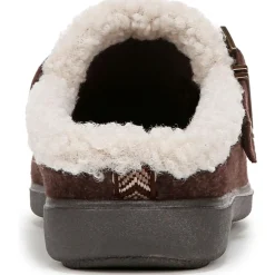 Eternity Buckle Faux Fur Slide Slippers