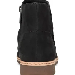 ETHILAREE Zipper Faux Leather Booties
