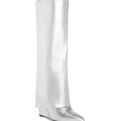 Evannder Fold-Over Wedge Boots