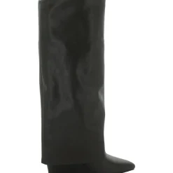 Evannder Fold-Over Wedge Boots