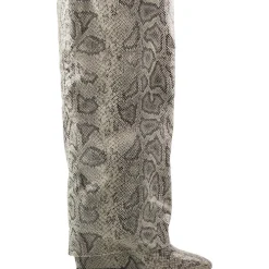 Evannder Fold-Over Wedge Boots