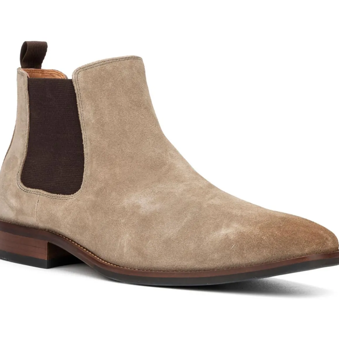 Evans Suede Ankle Chelsea Boots