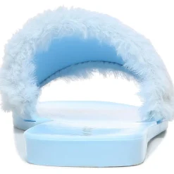 Everette Cozy Faux Fur Jelly Sandals