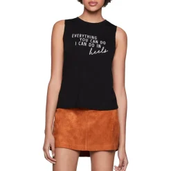 Everything You Can Do Graphic Sleeveless Tank Top
